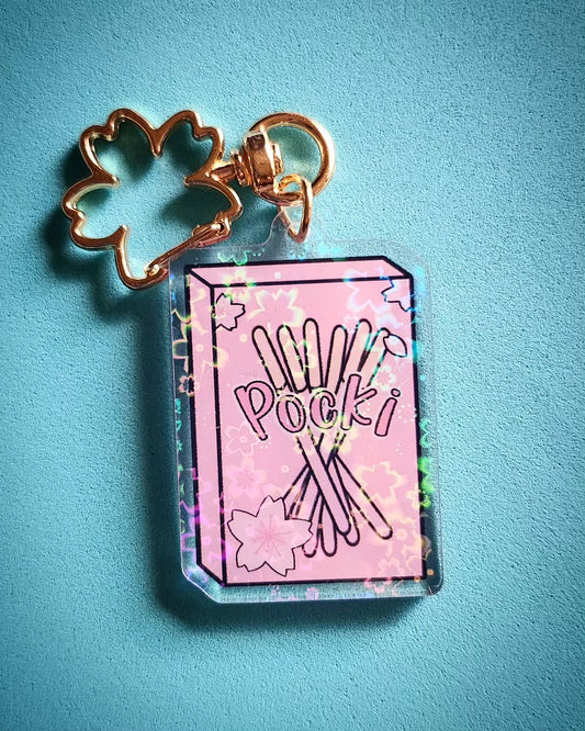 Sakura Pocki- Acrylic Keychain